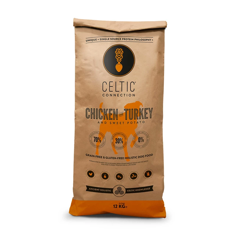 CELTIC CONNECTION - POLLO CON TACCHINO E PATATE DOLCI