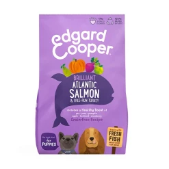 EDGARD & COOPER - PUPPY - SALMONE ATLANTICO E TACCHINO ALLEVATO A TERRA