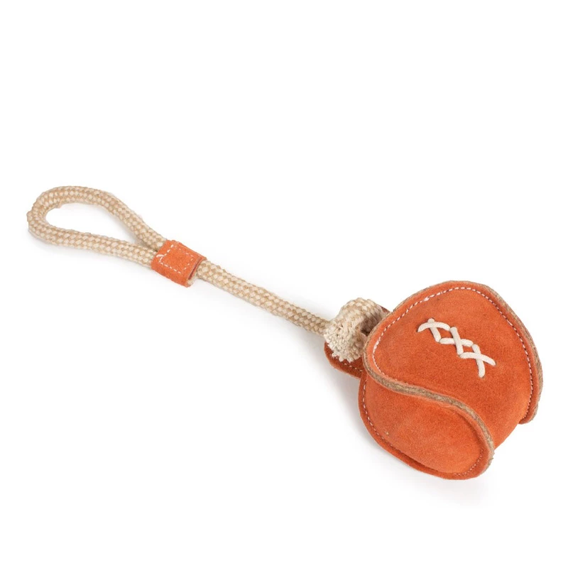 FARM COMPANY - PALLA CON CORDA IN CUOIO E JUTA - immagine 2