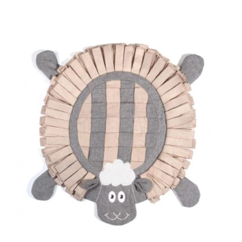 FARM COMPANY - TAPPETINO INTERATTIVO IN LANA RICICLATA - PECORA