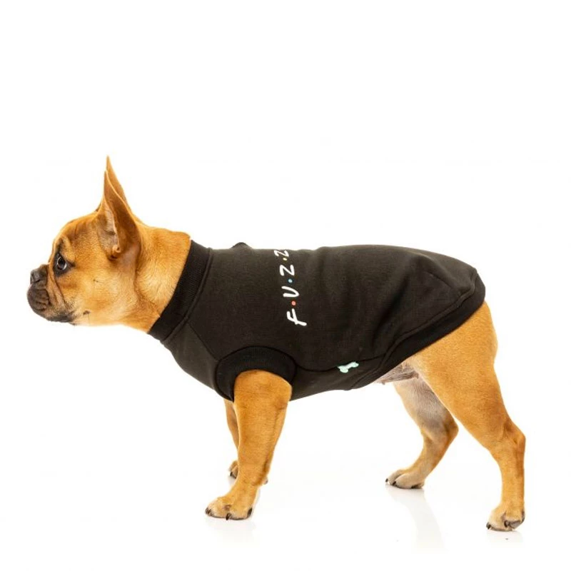 FUZZYARD - FELPA FURRENDS NERO - immagine 2