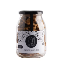 KYON - BISCOTTI CON BURRO DI ARACHIDI, MELASSA E SEMI DI LINO
