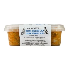 PAPPIFICIO PELITTA - MERLUZZO, CAROTA, PATATA, MELA, ZUCCHINA, ROSMARINO E CALCIO