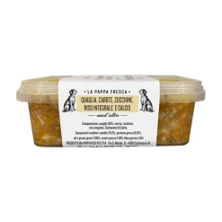 PAPPIFICIO PELITTA - QUAGLIA, CAROTE, ZUCCHINE, RISO INTEGRALE E CALCIO