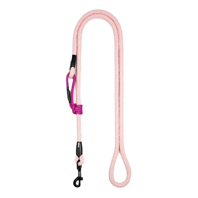 RINGHIO - LINEA COTONE ECO - GUINZAGLIO FRAGOLA MOSCHETTONE CLASSICO 180CM