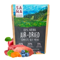 SANA PET PRODUCTS SANA - MENU ESSICCATO ALL'ARIA -MANZO