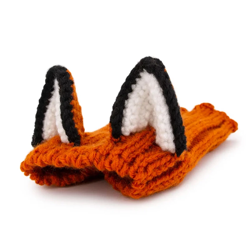 Bio Pet Store SCALDACOLLO E COPRI ORECCHIE FATTO A MANO - VOLPE - immagine 4